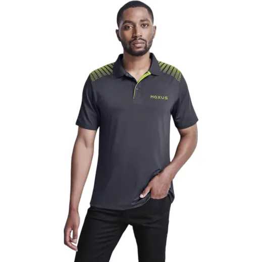 Mens Aerogrid Golf Shirt Model